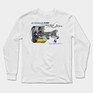 Airbus and engine Long Sleeve T-Shirt